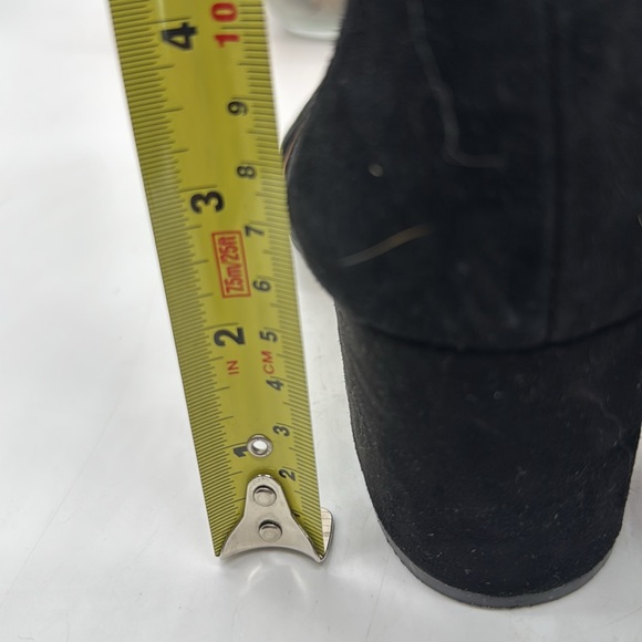 Sam Edelman Black Suede Heels - Picture 4 of 7